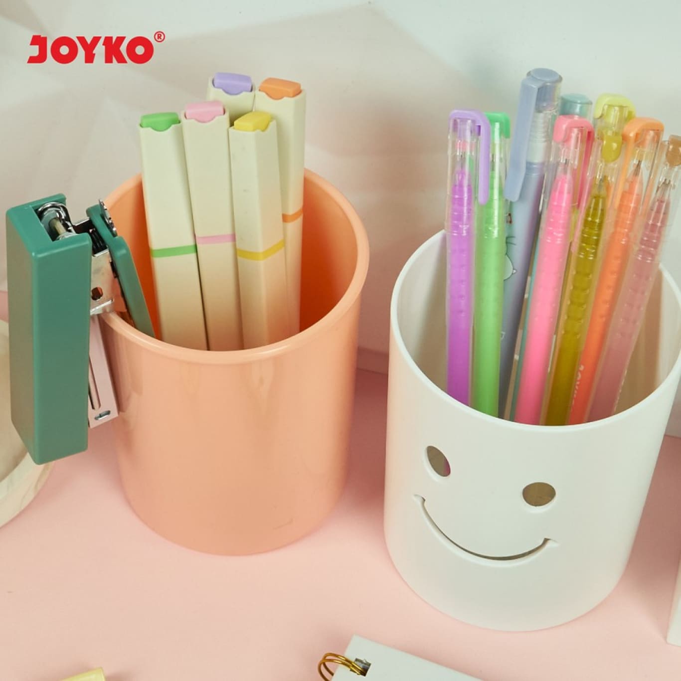 Desk Set DS-56 Joyko 2 in 1 / Tempat Pensil Meja / Desk Pen Organizer DS56  