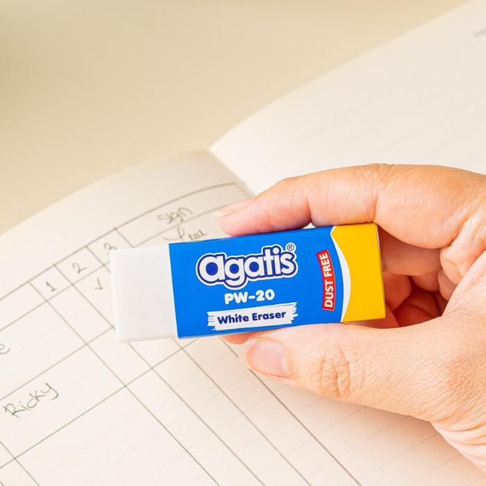 Penghapus Agatis / Agatis Eraser Eco White PW-20 PW-2001  