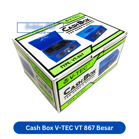 Brankas Besar Cash Box V-tec VT-867 / Brankas Uang Besar / Money Box  