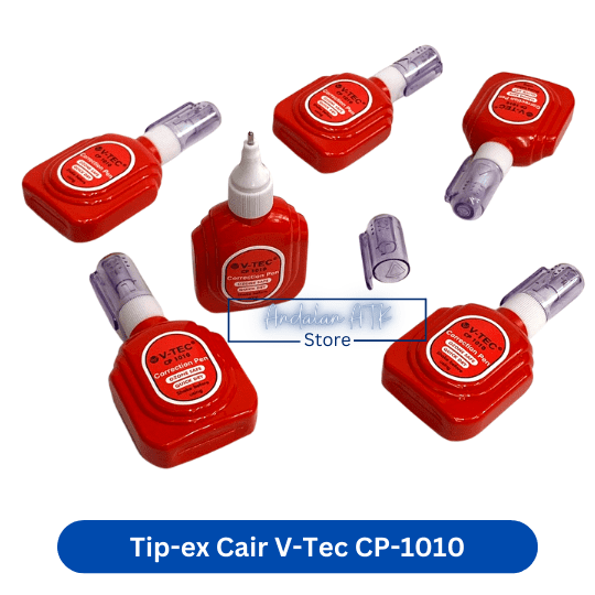 Tip Ex Cair V-TEC CP-1010 Correction Fluid VTEC Tipex