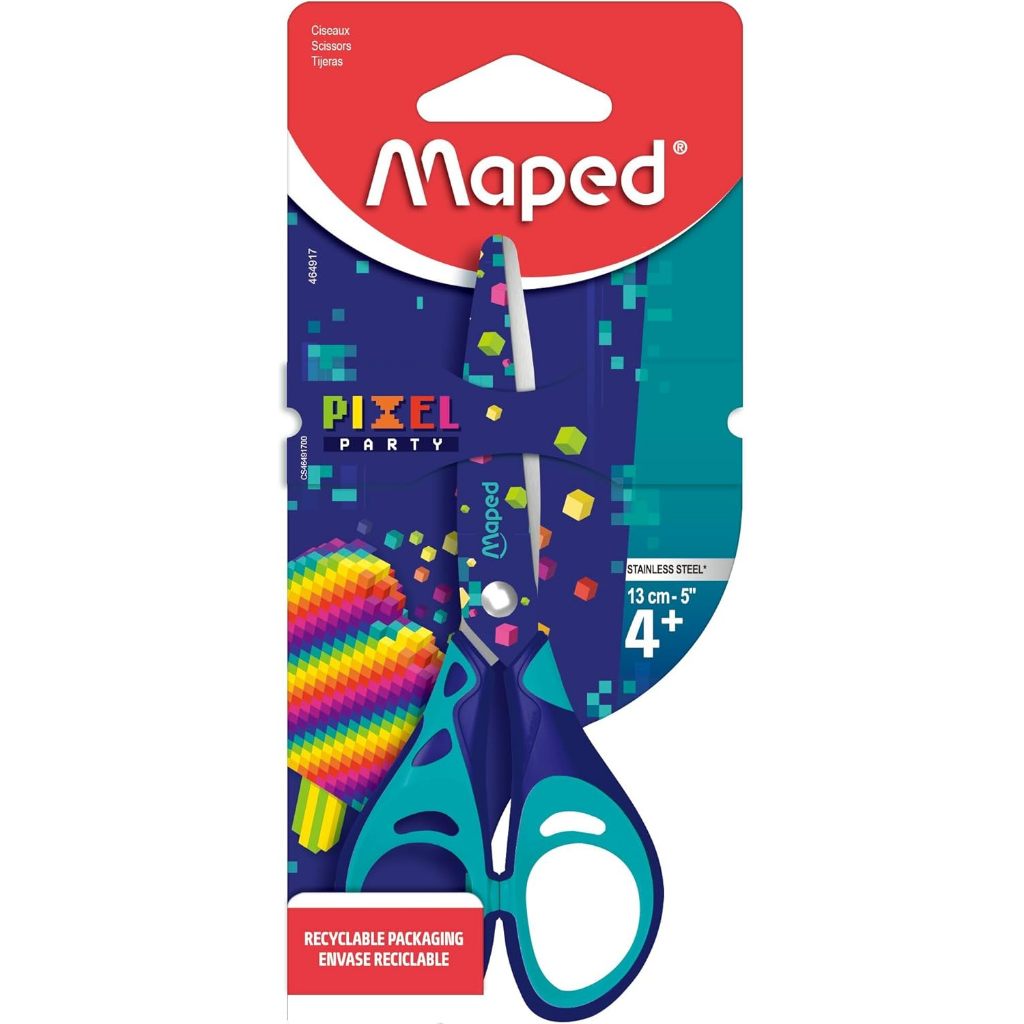 Gunting Maped Scissor Pixel Party 13CM 464917  