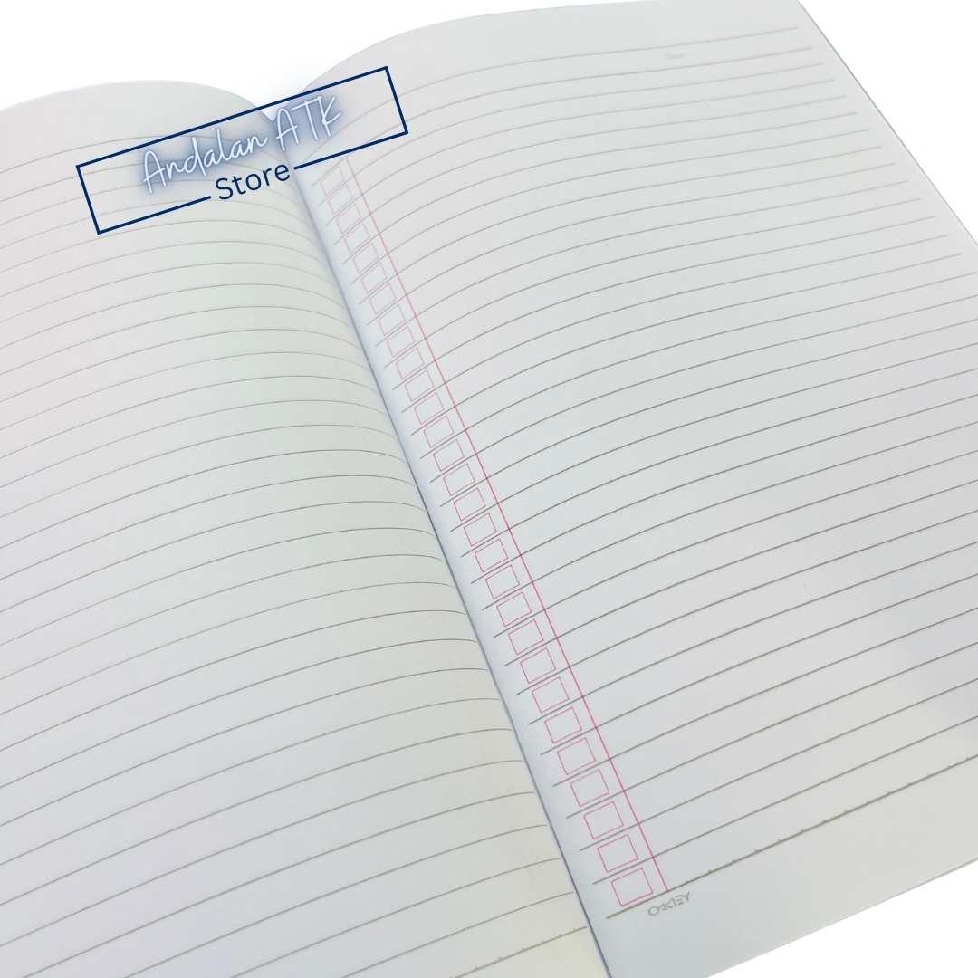 Buku Tulis OKEY 38 Lembar (Kiky) Ukuran Kwarto [PACK 10 BUKU] MIX  