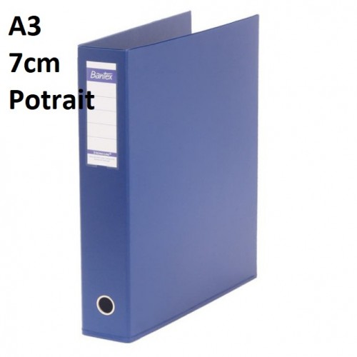 Ordner Bantex PVC Ukuran A3 Tebal 7cm Potrait / Odner  