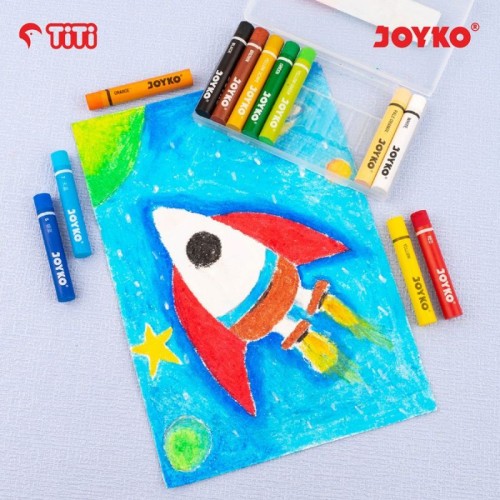 Oil Pastel Joyko / Crayon Joyko 36 Warna  