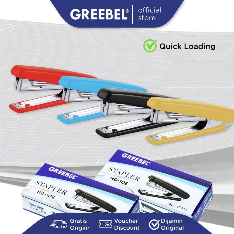 Alat Staples / Greebel Stapler HD-10E  