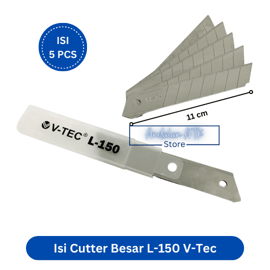 Isi Cutter V-TEC Besar L-150 besar / Refill Cutter VTEC L150  