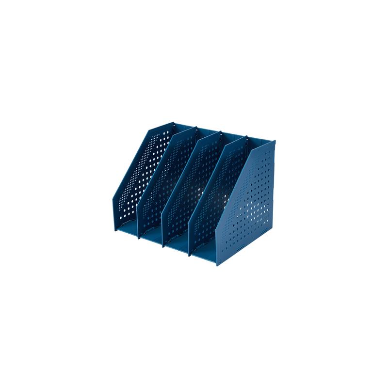 Bantex Magazine foldable Holder BJ7694 4 Sekat / Box File / Document Tray  