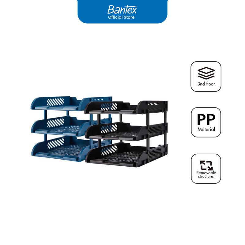 File Tray Bantex BJ7633 3 Susun / Box File / Document Tray  