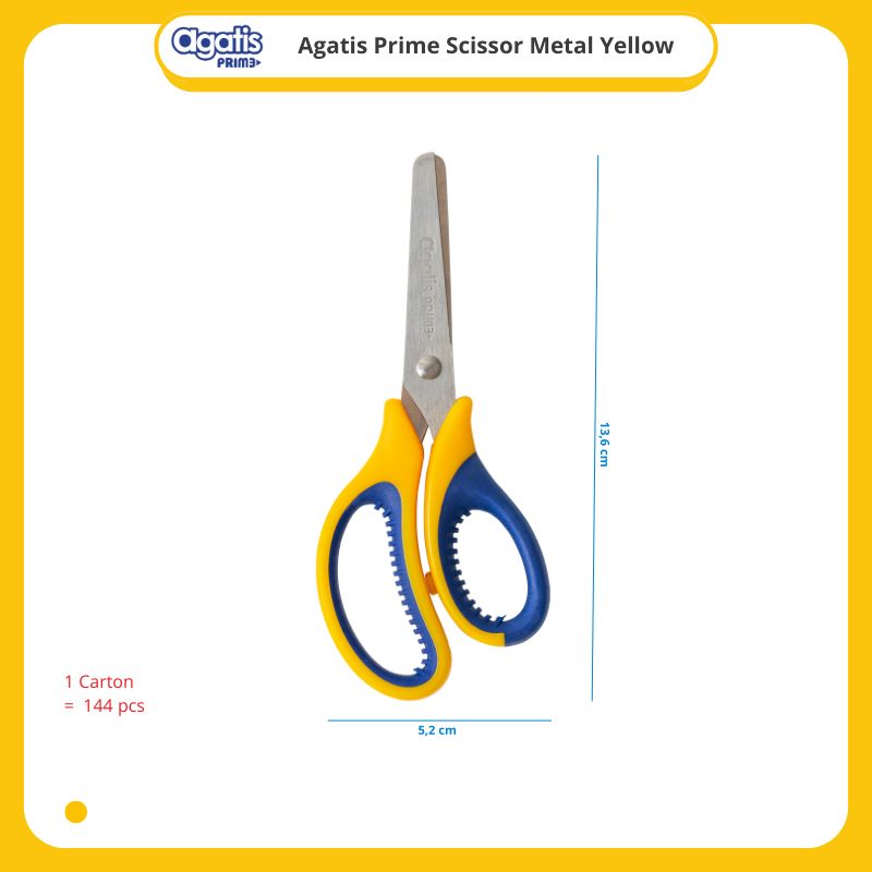 Gunting Agatis Scissor Metal For Kids PSKD-01M-SC01-B  