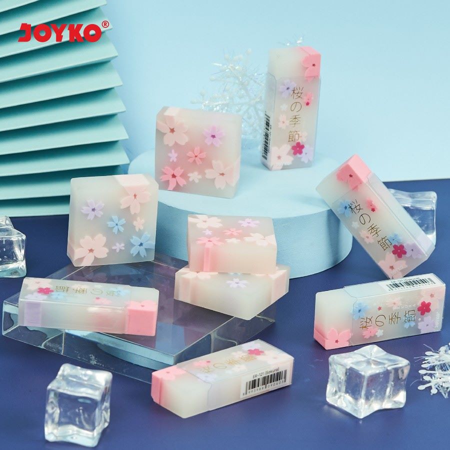 Penghapus Joyko ER-121 Sakura / Eraser Joyko / Hapusan Pensil  