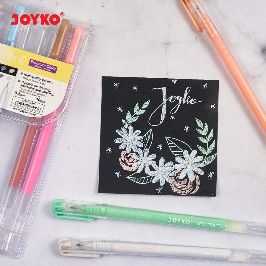 Sticky Note Memo Stick Post It Joyko MMS-10 HItam