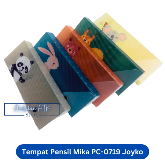 Tempat Pensil Anak Mika PC-0719 Joyko / Kotak Pensil / Pencil Case