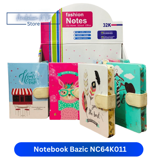 Notebook Bazic NC64K011 Binder Diary Ukuran 9.5 x 14 cm / Note Book Agenda  