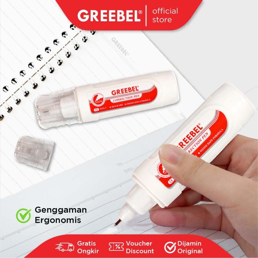 Tip Ex Cair / Greebel Correction Pen GBC-120701  