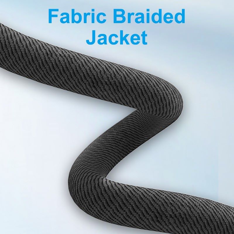 Vention - Kabel Audio Male to Male 1.5M dan 2M Fabric Braided 3.5mm BAGBH