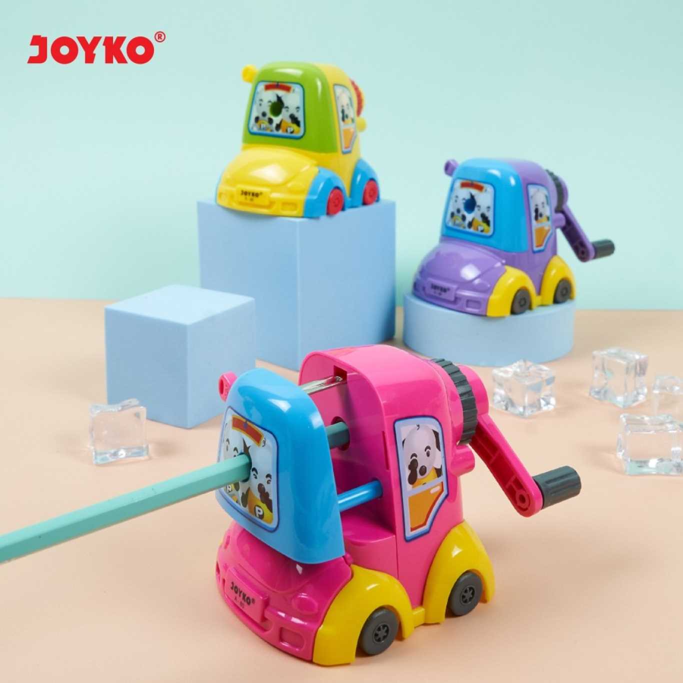 Rautan Putar Joyko A-80 Sharpener / Rautan Meja / Serutan Pensil  