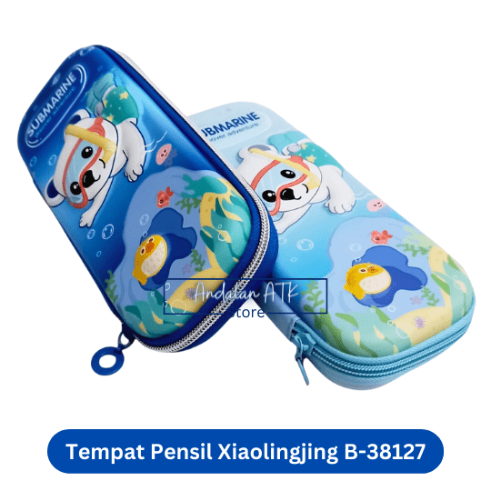 Tempat Pensil Anak Xiaolingjing B-38127 Submarine / Kotak Pensil / Pencil Case