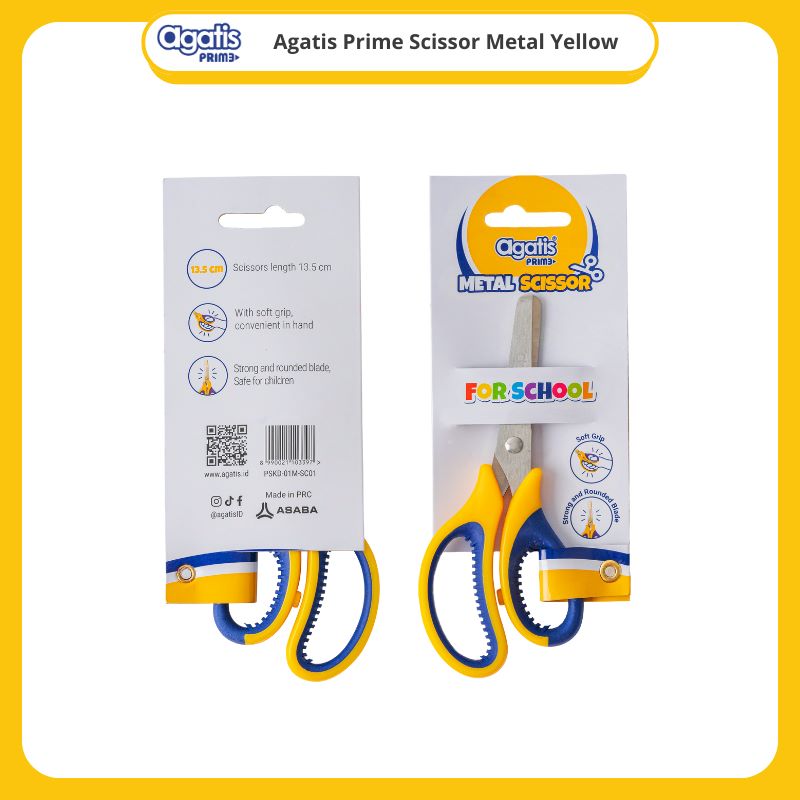 Gunting Agatis Scissor Metal For Kids PSKD-01M-SC01-B  