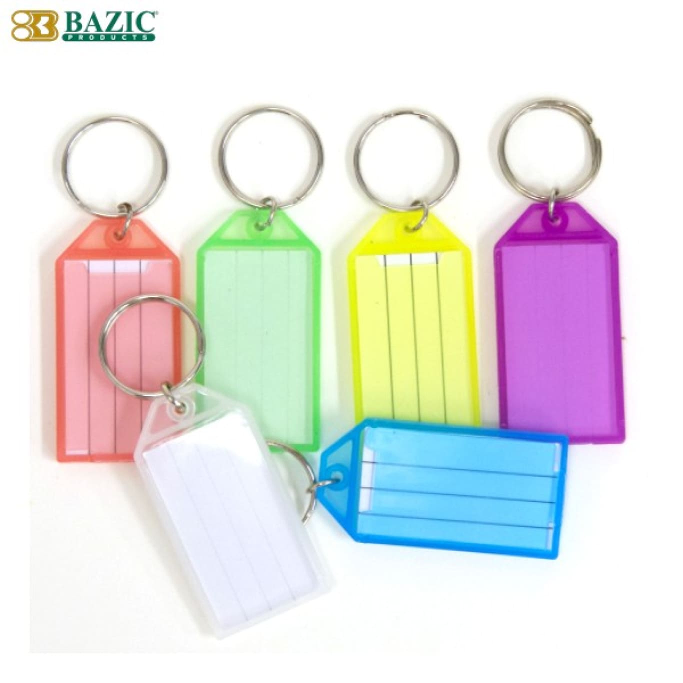 Gantungan Kunci Bazic With Holder 4004A Key Ring [Isi 6 Pcs]  