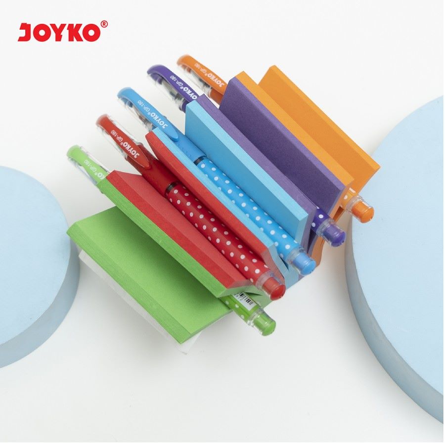 Pulpen Joyko / Ballpoint Joyko GP-180 Fresh 0.5mm Hitam / Pena