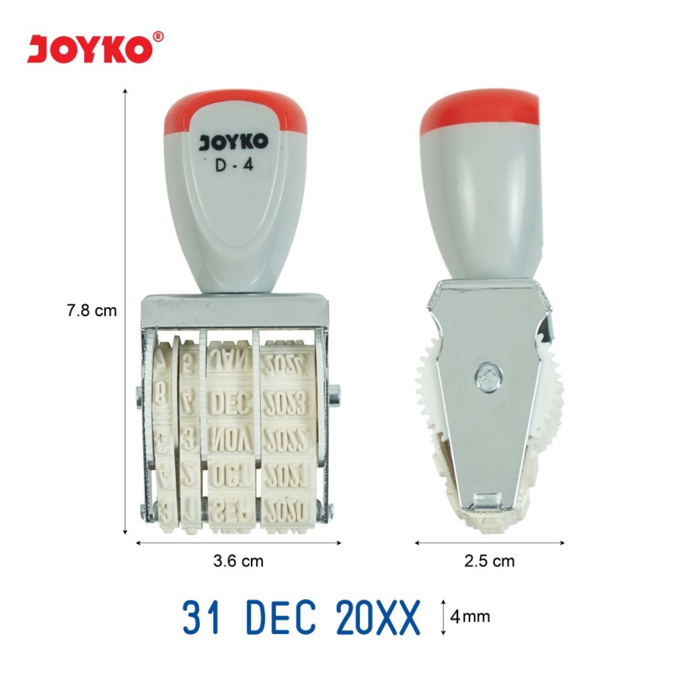 Stempel Tanggal Joyko D-4 / Date Stamp D4