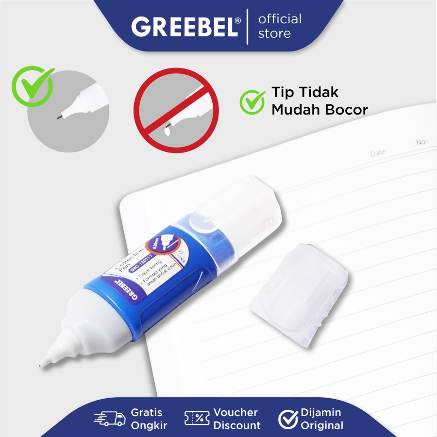Tip Ex Cair / Greebel Correction Pen GBC-120717  