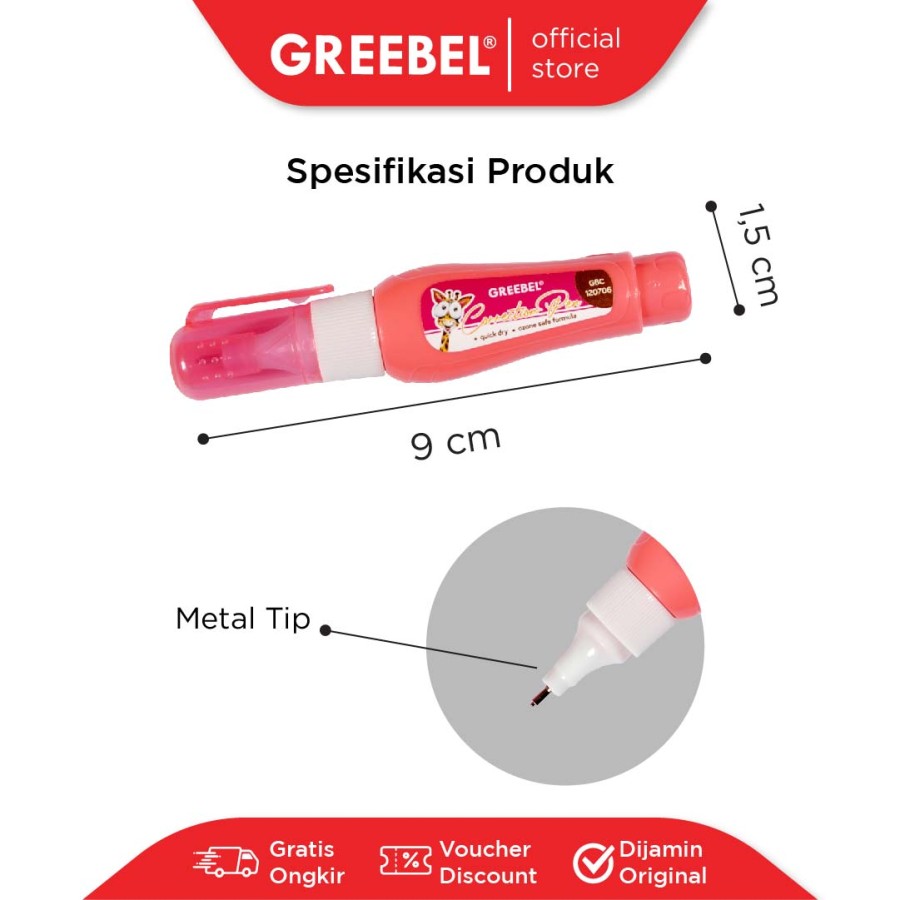 Tip Ex Cair / Greebel Correction Pen GBC-120706  