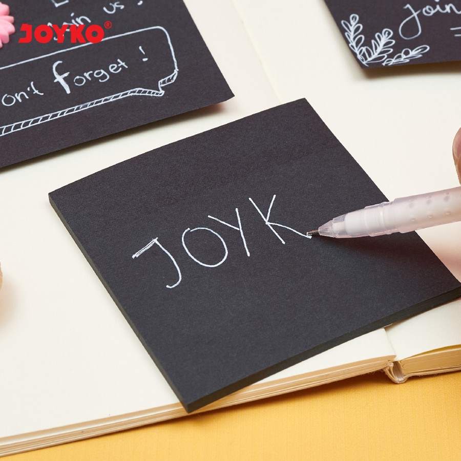 Sticky Note Memo Stick Post It Joyko MMS-10 HItam