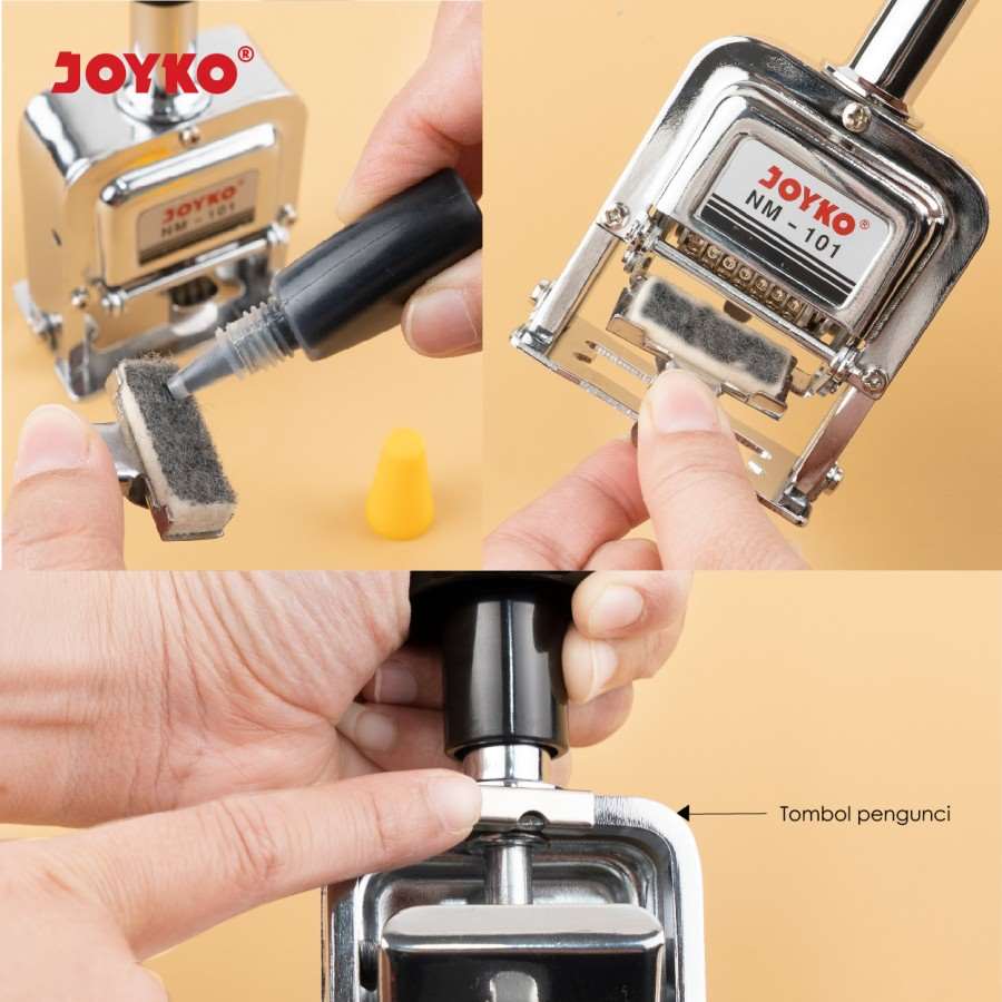 Mesin Penomor Otomatis / Automatic Numbering Machine Joyko NM-100 dan NM-101 / Alat Stempel