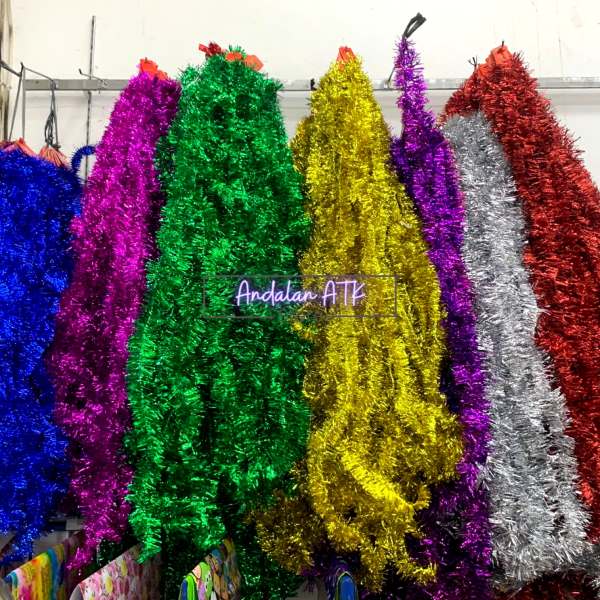 Slinger Warna / Selinger Hiasan Parsel / Rumbai