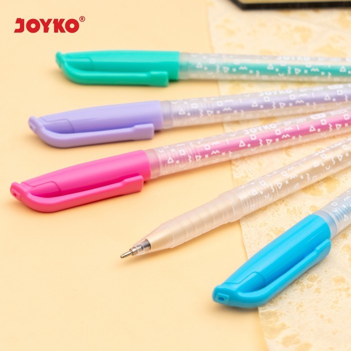 Pulpen Joyko / Ballpen Joyko BP-389 Hitam 0.7mm