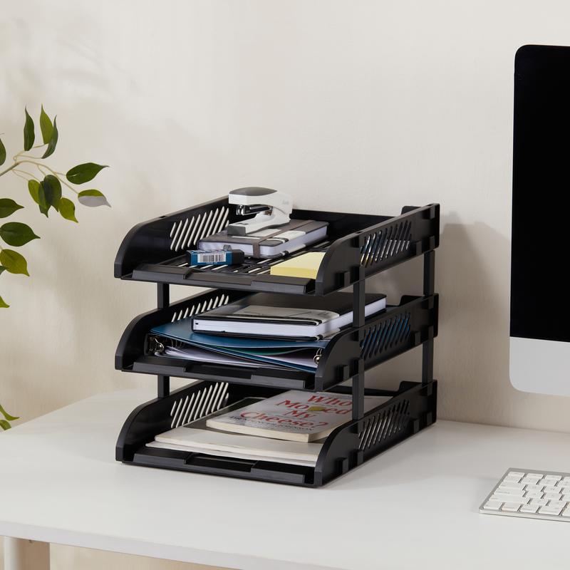 File Tray Bantex BJ7633 3 Susun / Box File / Document Tray  