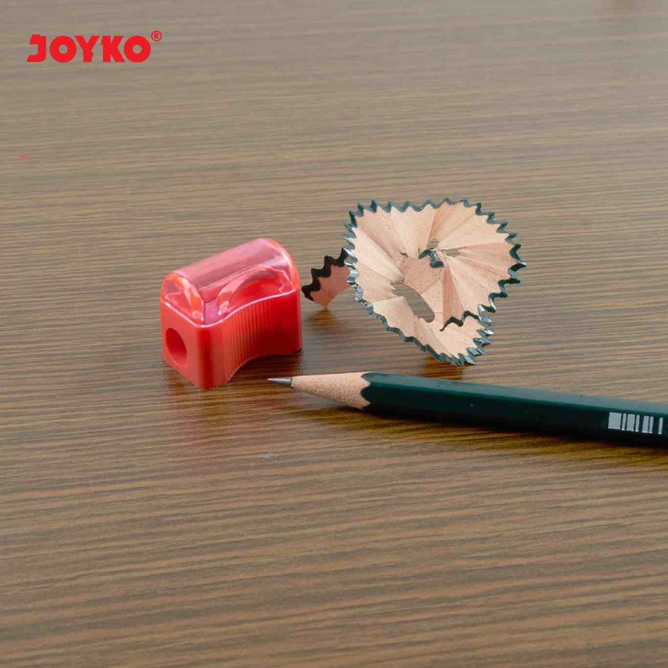 Serutan Pensil Joyko / Rautan Pensil Joyko SP-362 Isi 1 Lubang  
