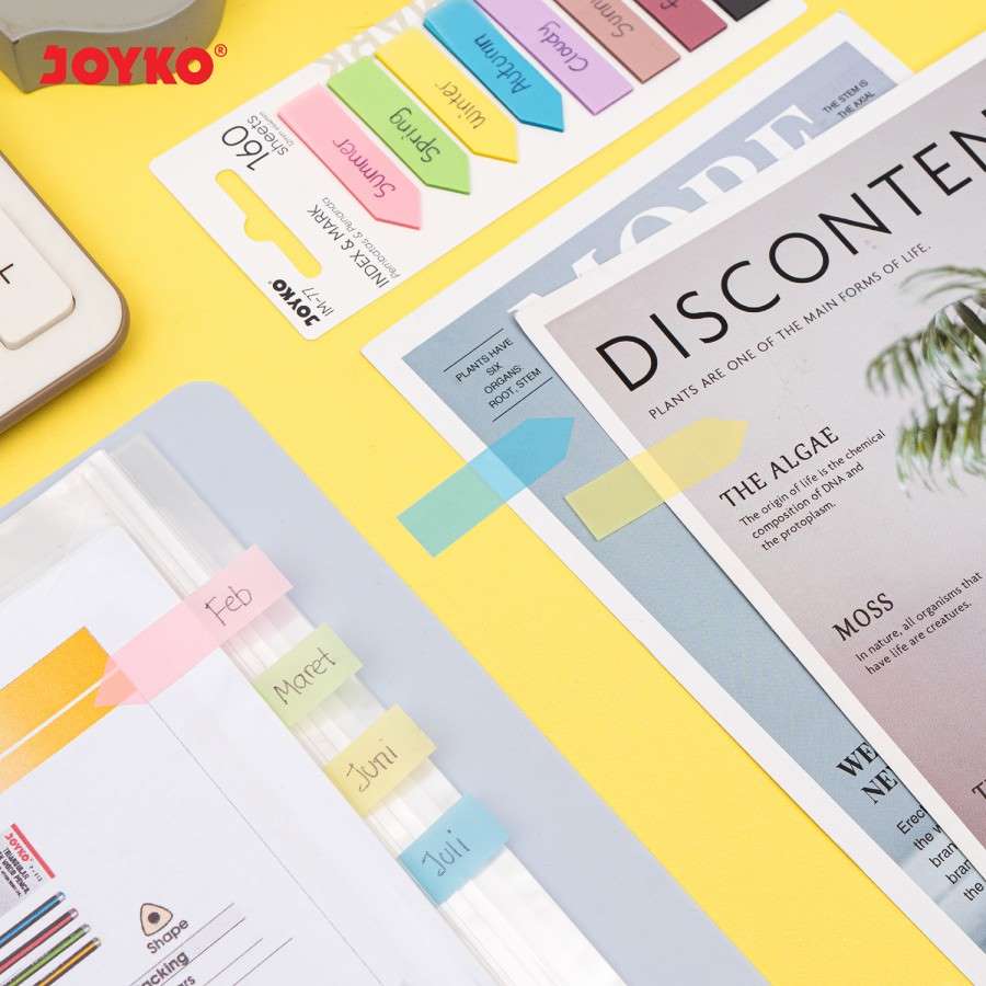 Index Memo / Pembatas / Penanda IM-77 Plastik Joyko Sticky Notes  