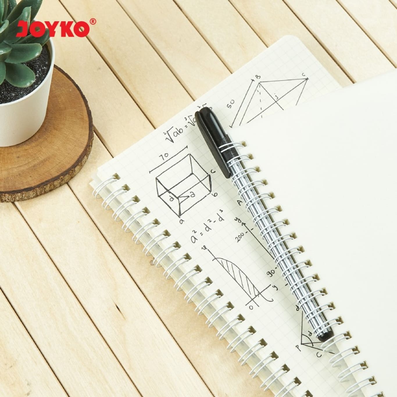 Joyko Notebook A5 Diary Agenda Buku Catatan NB-700 - Plain Polos [60 Lembar]  