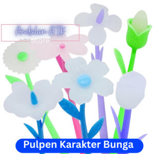 Pulpen Hitam Karakter / Ballpoint Hitam  