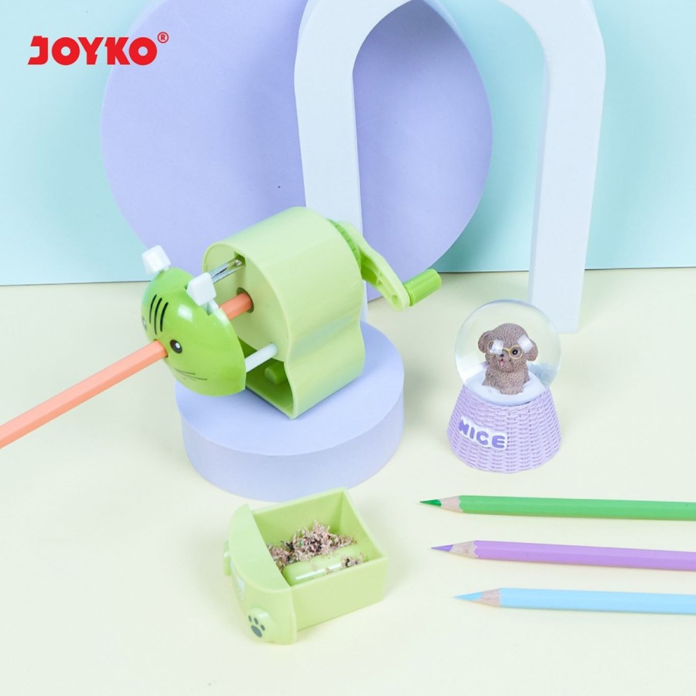 Rautan Putar Joyko A-30 Sharpener / Rautan Meja / Serutan Pensil  