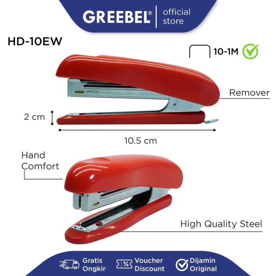 Alat Staples / Greebel Stapler HD-10EW  