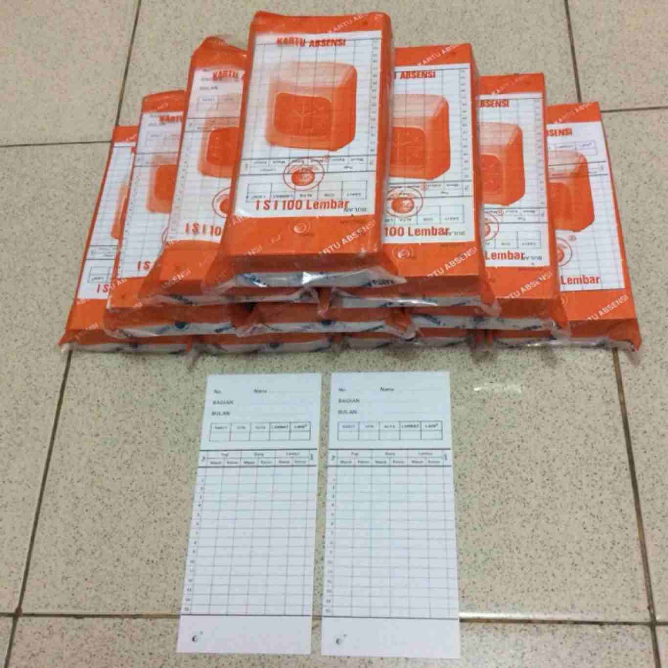 Kartu Absen Amano Jeruk  