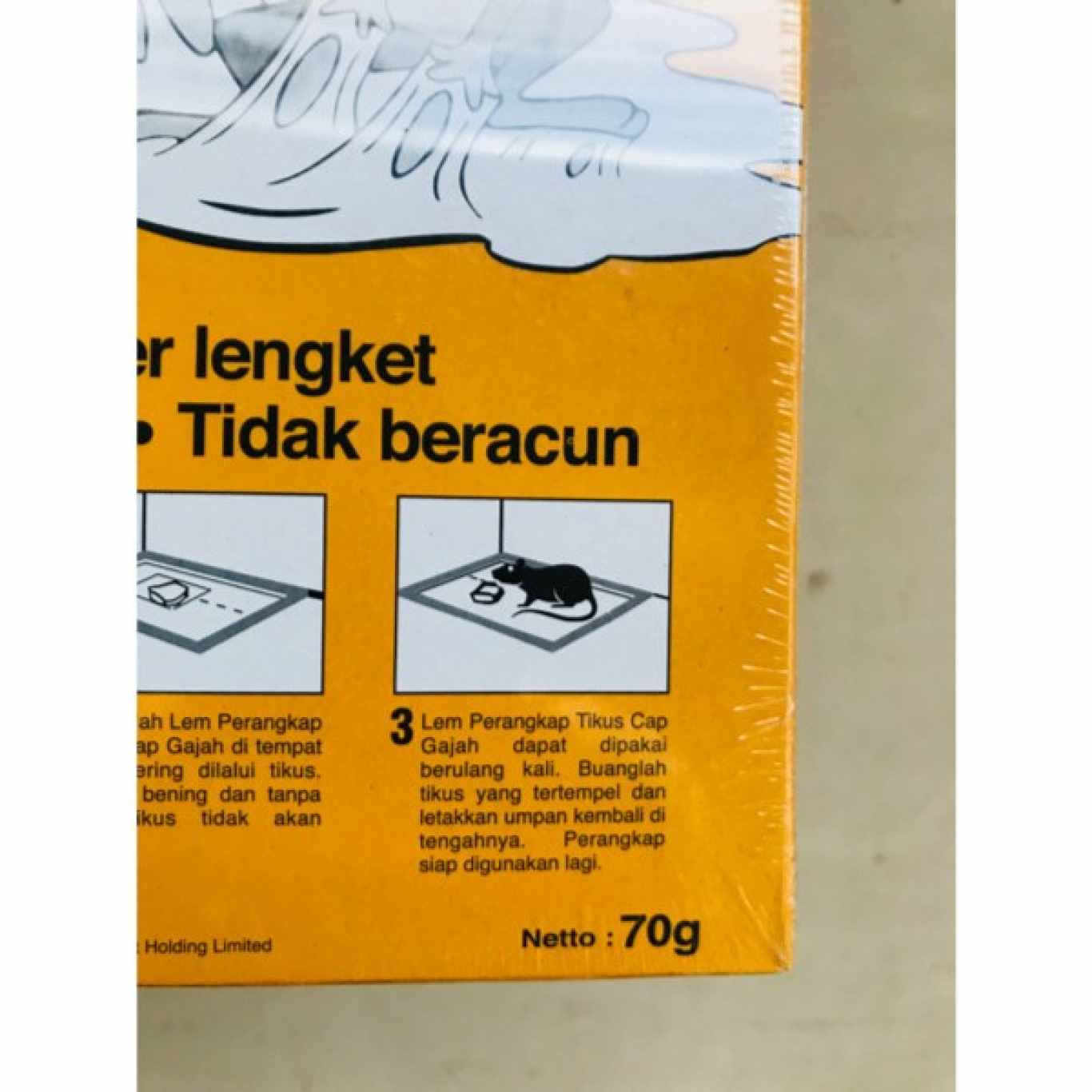 Lem Tikus Papan Cap Gajah / Perangkap Tikus