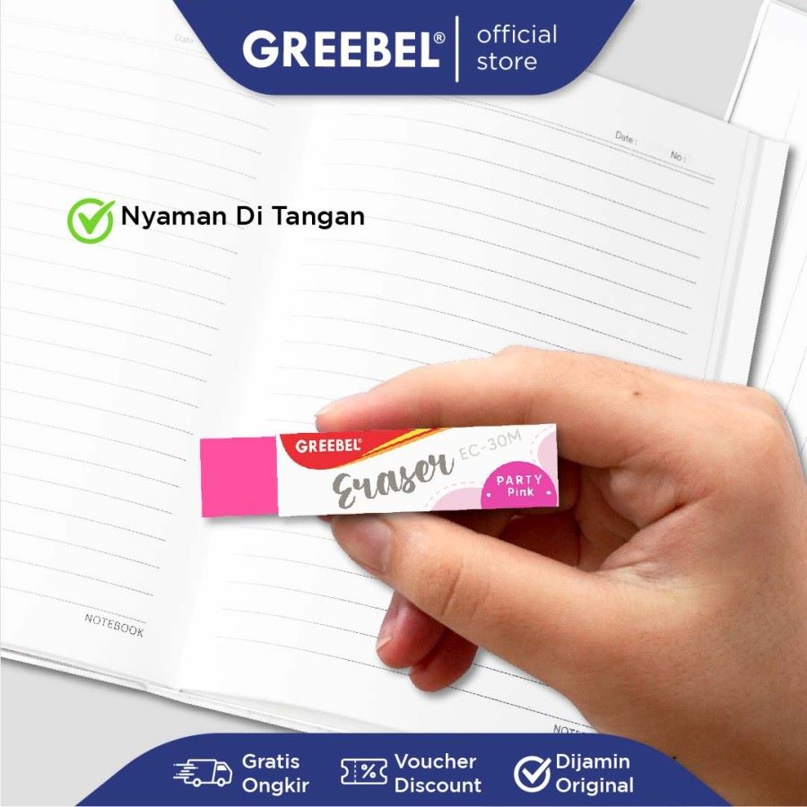 Penghapus Greebel / Greebel Eraser EC-30 Color