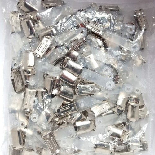 Jepitan ID Card Besi / Jepitan Name Tag Gantung / Jepit Buaya Idcard  