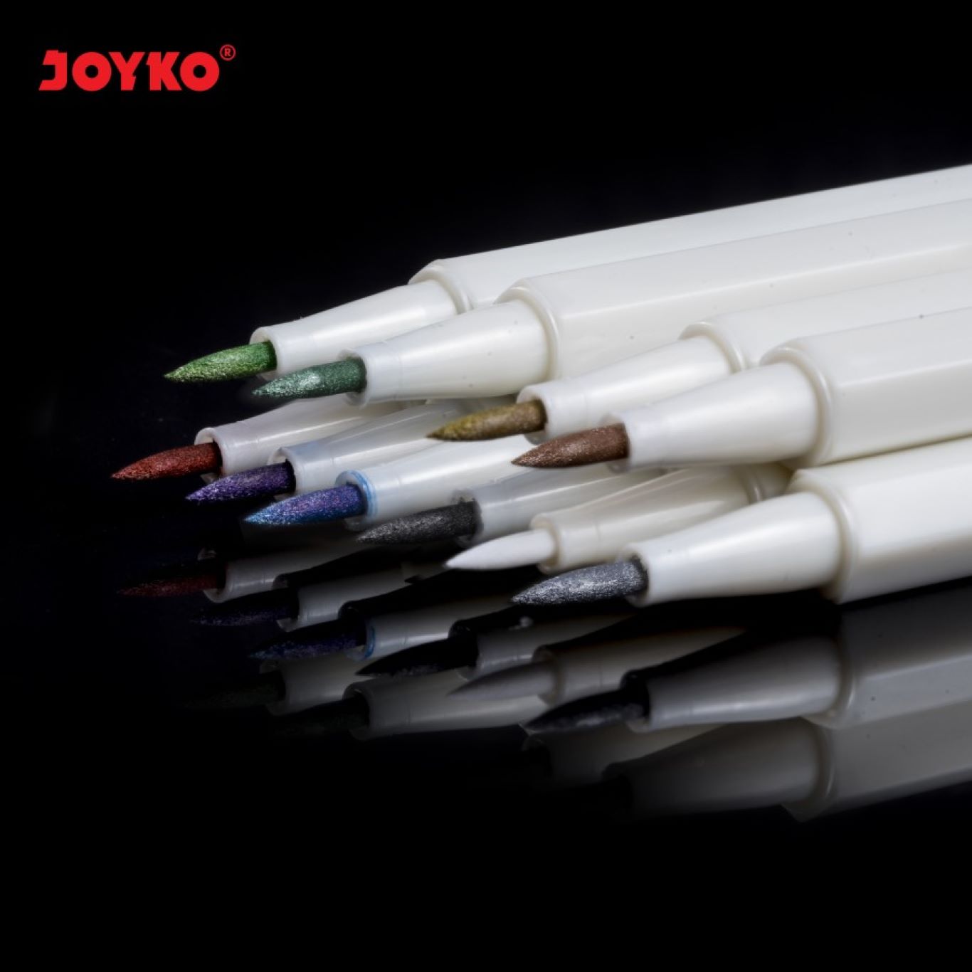 Brush Pen Joyko CLP-21 Isi 10 Warna / Color Pen / Pena Kuas  
