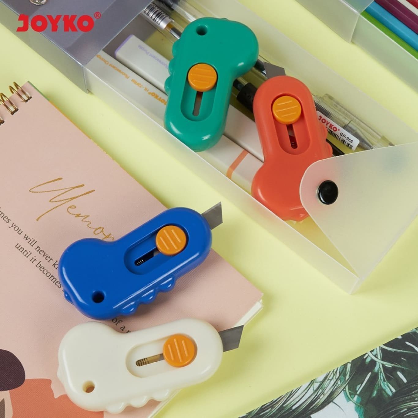 Mini Cutter Dino Joyko / Cutter Joyko CU-0509 Pisau Kecil Pemotong