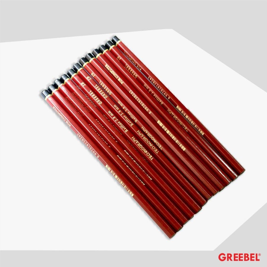 Pensil Greebel 7019 2B / Pencil Graphite Kayu