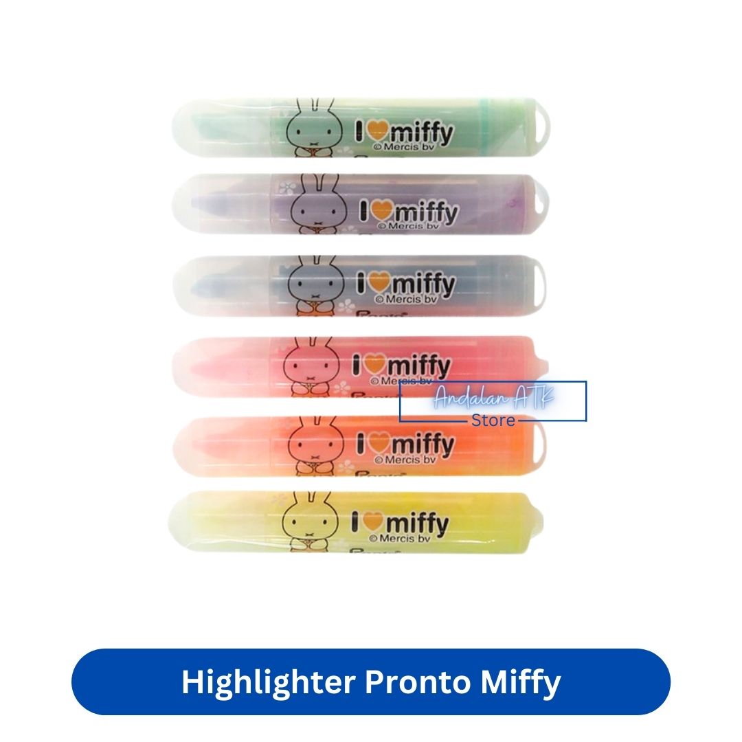 Pronto Mini Highlighter 6 Warna / Stabilo Pronto