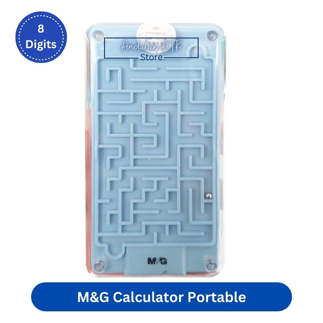 M&G Calculator Portable 8 Digit ADG981B9 / Kalkulator Mini