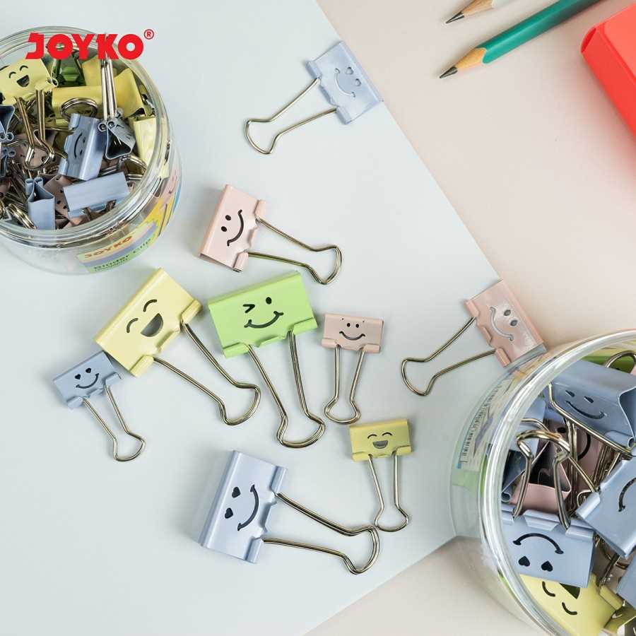 Binder Clip Joyko FC-2 No. 107 dan No. 111 / Jepitan Klip Kertas / Paper Clip  