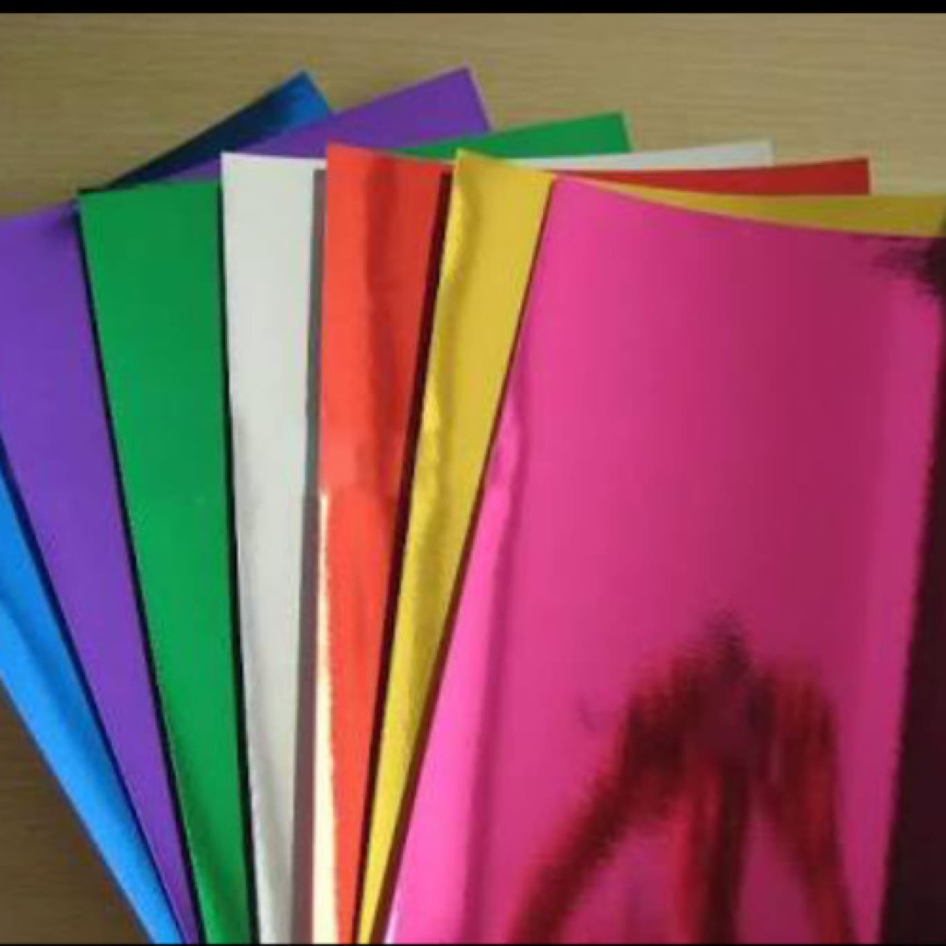 Kertas Emas 50x64cm / Kertas Metalik / Sampul Metalik  