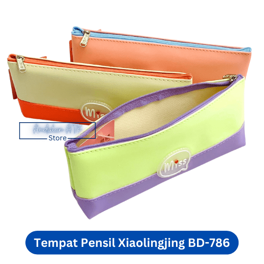 Tempat Pensil Anak Xiaolingjing BD-786 Miss / Kotak Pensil / Pencil Case  